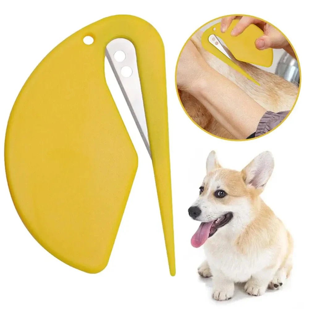 Pet Knotting Comb Dog Effectively Painless Knot Open Comb Puppy Hair Fur Shedding Grooming Trimmer Comb Cat Accessories - Lily.sg Global Shopping