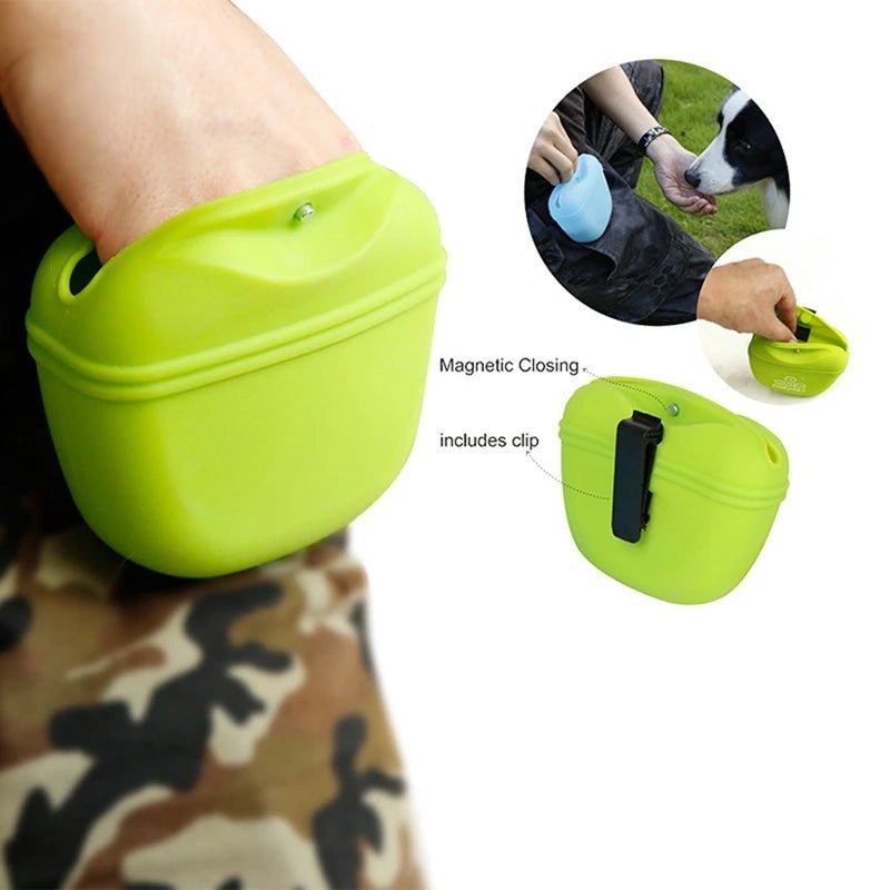 Pet Portable Dog Training Waist Bag Treat Snack Bait Dogs Obedience Agility Outdoor Feed Storage Pouch Food Reward Waist Bags - Lily.sg Global Shopping