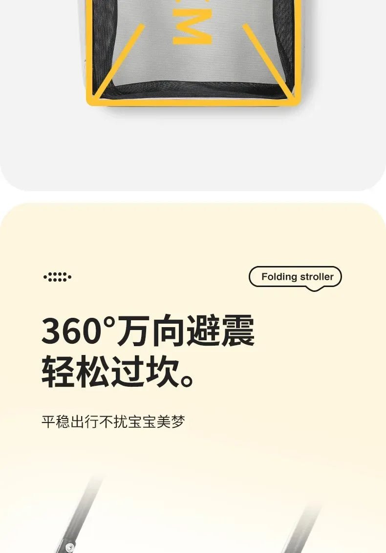 Pet Stroller Dog Cat Large and Small Dog Out Pet Cart Outdoor Travel Lightweight Foldable Cat Supplies - Lily.sg Global Shopping