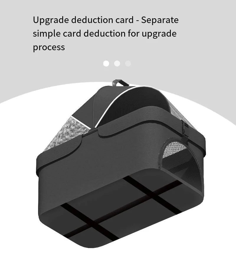 Pet Stroller with A Load - bearing Capacity of 20kg Cat Dog Stroller Small Lightweight Foldable Teddy Bear Outdoor Cart Detachable - Lily.sg Global Shopping