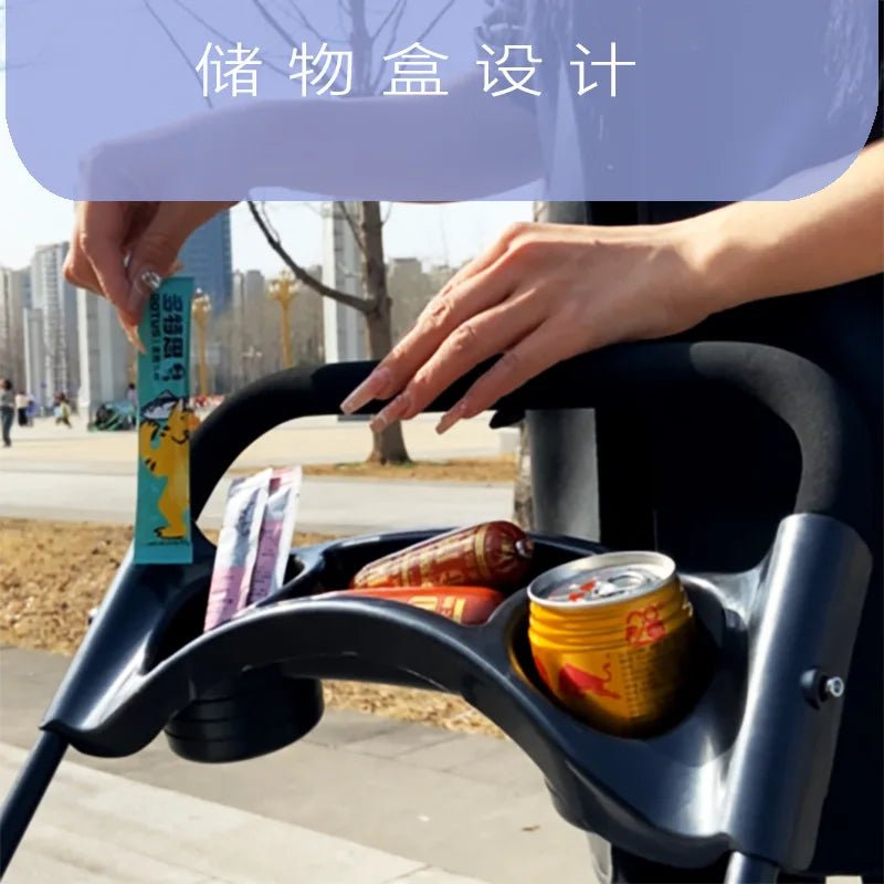 Pet Strollers Cart Cat Dog Small Dog Cat Teddy Cart Out Lightweight Folding Pet Products - Lily.sg Global Shopping