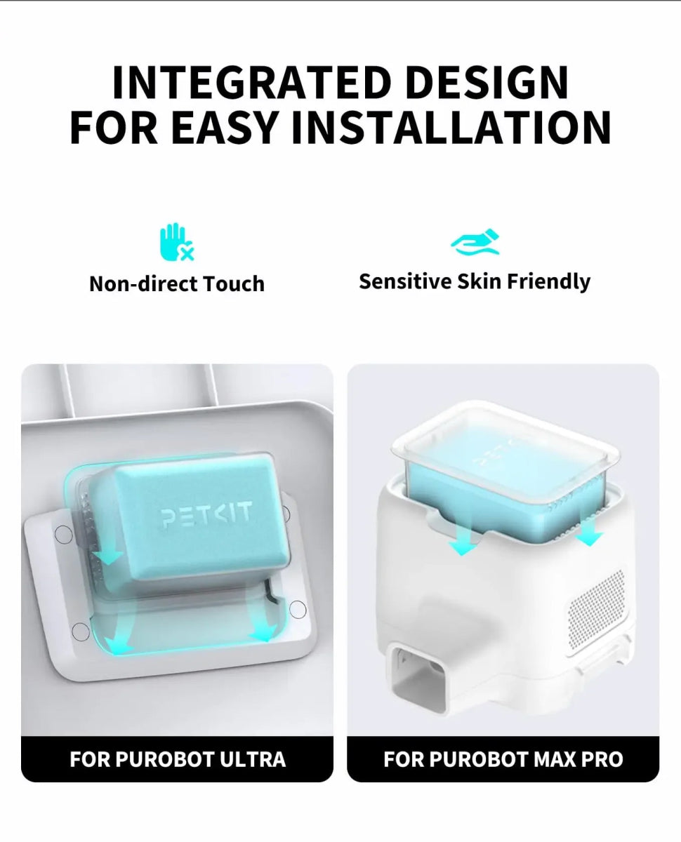 PETKIT N60 Pet Odor Control for Purobot Ultra and Purobot Max Pro Self - Cleaning Cat Litter Box Long - Lasting Effective Litter Box - Lily.sg Global Shopping