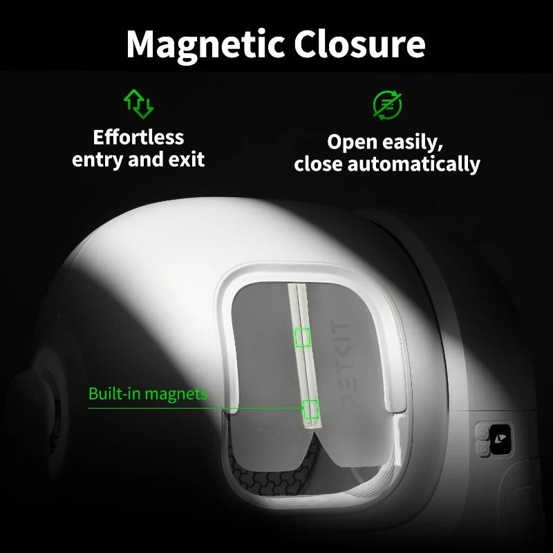 Petkit Smart Cat Toilet Magnetic Dustproof Curtain 2.0 Max Series Compatible Applicable to MAX MAX 2 MAX pro Cat Litter Box - Lily.sg Global Shopping