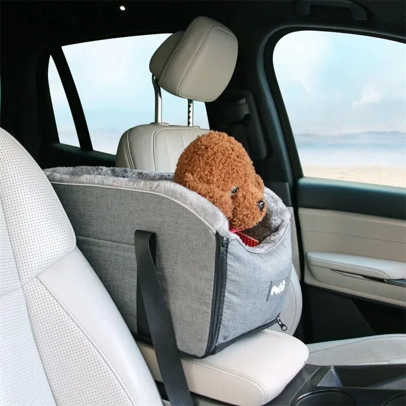 Portable Car Safety Pet Seat for Small Dogs and Cats, Travel Central Control, Transport Dog Carrier, Bag Protector - Lily.sg Global Shopping