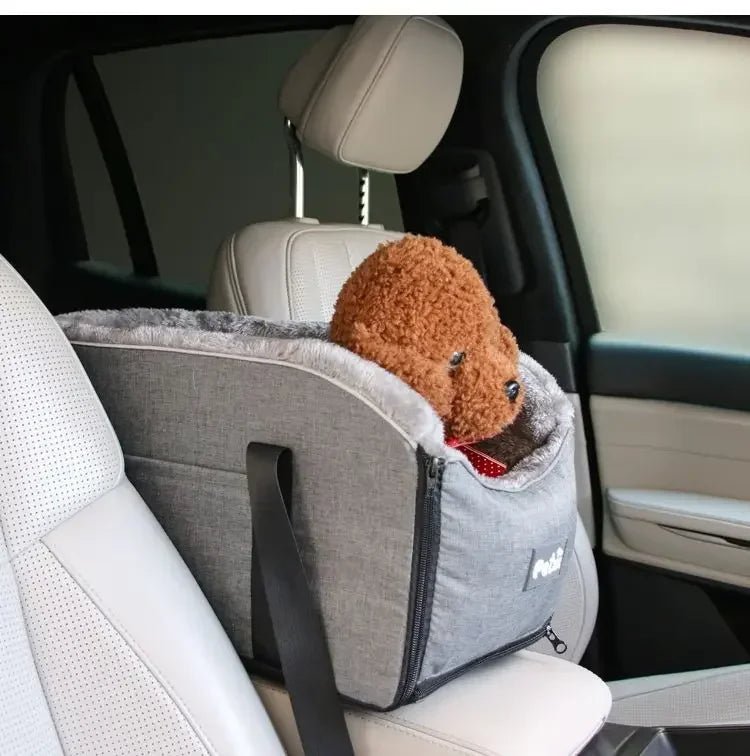 Portable Car Safety Pet Seat for Small Dogs and Cats, Travel Central Control, Transport Dog Carrier, Bag Protector - Lily.sg Global Shopping