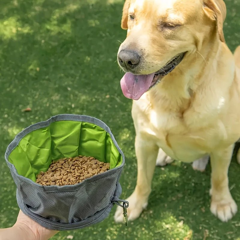 Portable Pet Water Food Feeder Bowl convenient Collapsible Feeding Water For Dog Puppy Cat Outdoor Folding Bowl Pet Supplies - Lily.sg Global Shopping