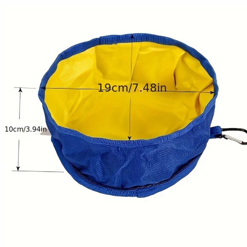 Portable Pet Water Food Feeder Bowl convenient Collapsible Feeding Water For Dog Puppy Cat Outdoor Folding Bowl Pet Supplies - Lily.sg Global Shopping