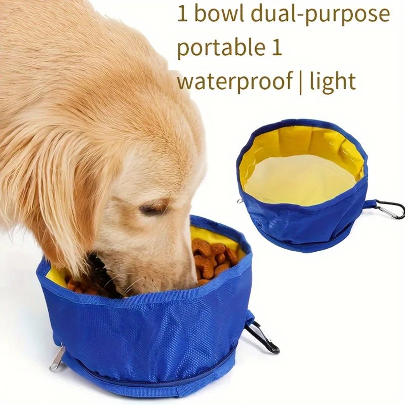 Portable Pet Water Food Feeder Bowl convenient Collapsible Feeding Water For Dog Puppy Cat Outdoor Folding Bowl Pet Supplies - Lily.sg Global Shopping