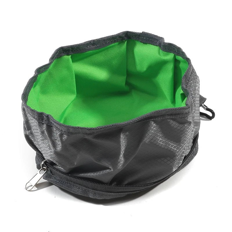 Portable Pet Water Food Feeder Bowl convenient Collapsible Feeding Water For Dog Puppy Cat Outdoor Folding Bowl Pet Supplies - Lily.sg Global Shopping