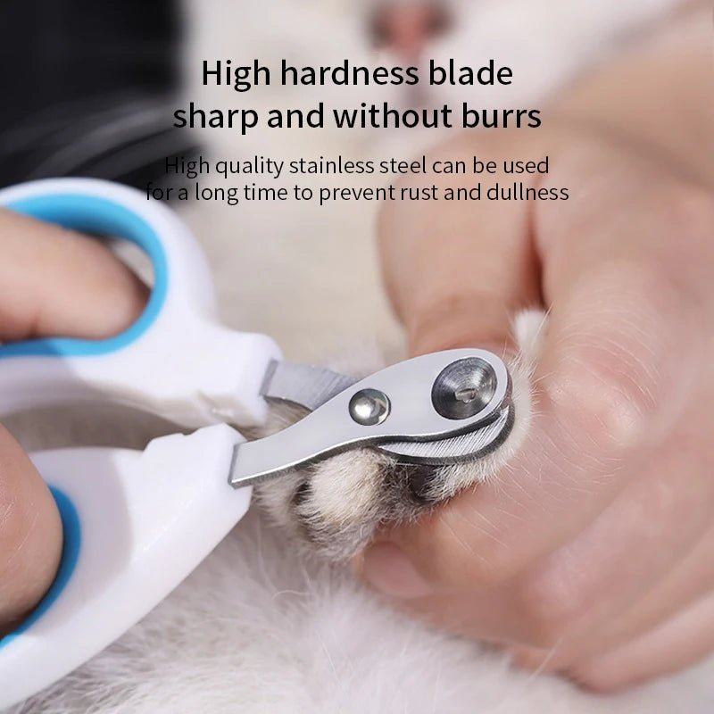 Professional Cat Nail Clippers for Small Cat Dog Stainless Steel Puppy Claws Cutter Pet Nail Grooming Clippers Trimmer - Lily.sg Global Shopping