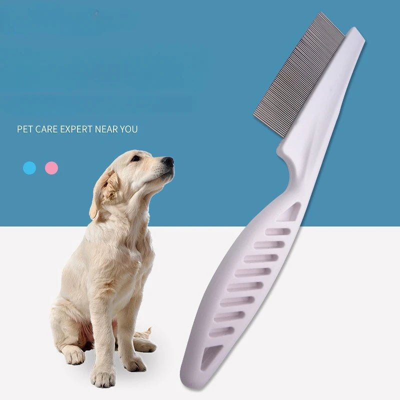 Professional Flea Comb for Dogs and Cats, Effective Grooming Tool for Removing Fleas and Ticks - Lily.sg Global Shopping