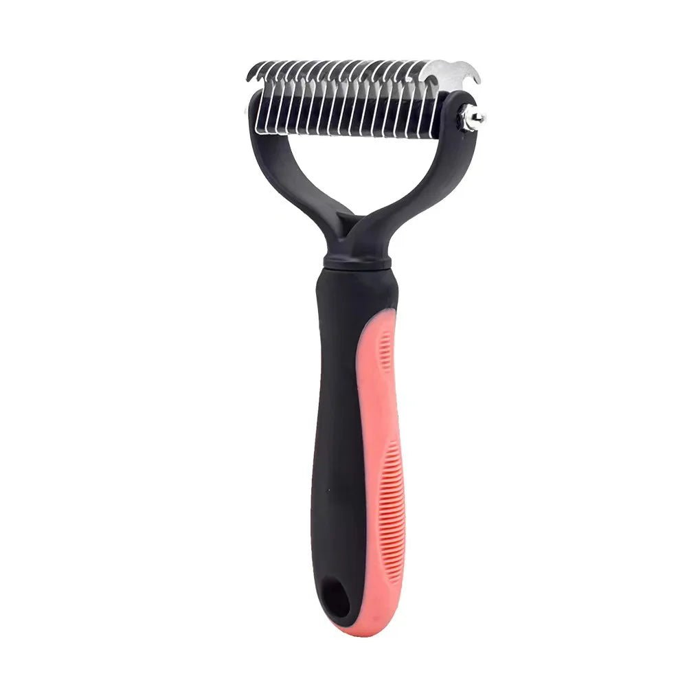 Professional Pet Deshedding Brush Dog Hair Remover Pet Fur Knot Cutter Puppy Cat Comb Brushes Dogs Grooming Shedding Supplies - Lily.sg Global Shopping