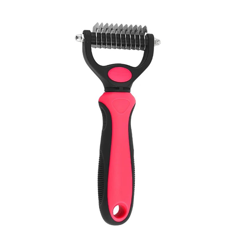 Professional Pet Deshedding Brush Dog Hair Remover Pet Fur Knot Cutter Puppy Cat Comb Brushes Dogs Grooming Shedding Supplies - Lily.sg Global Shopping