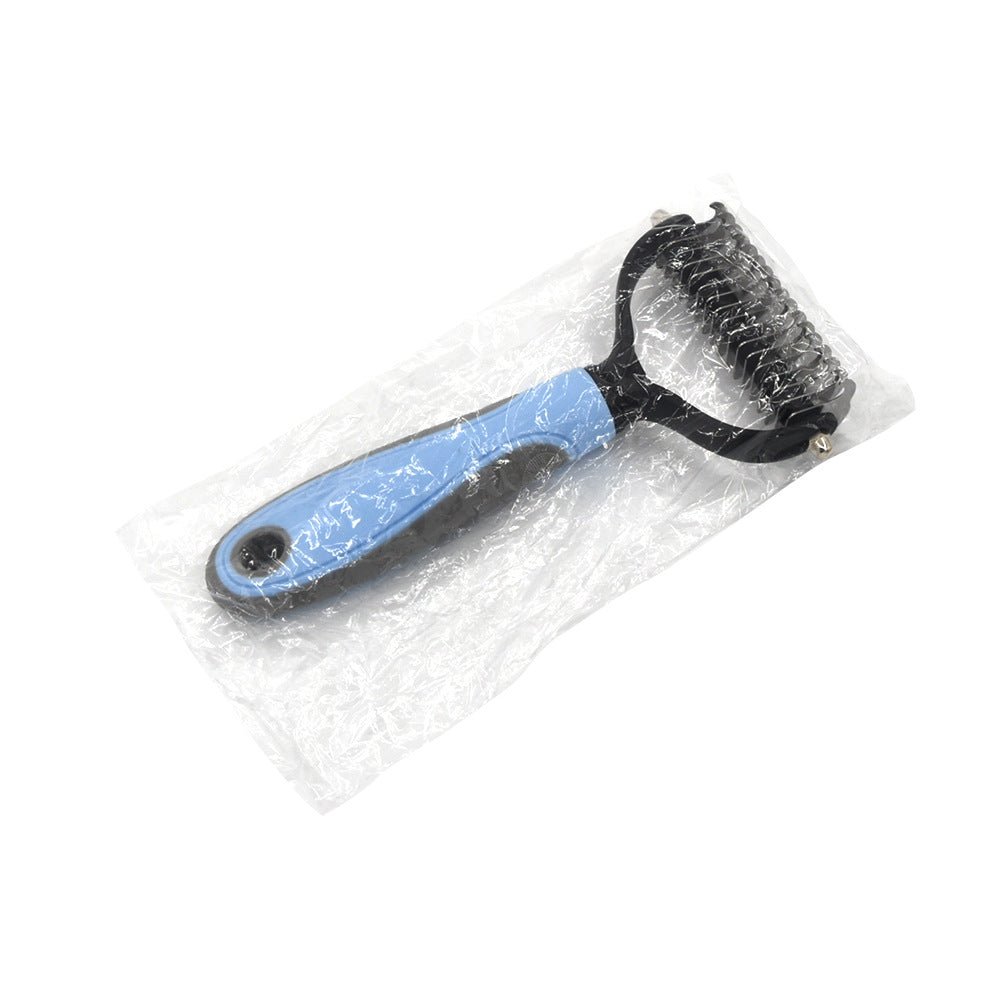 Professional Pet Deshedding Brush Dog Hair Remover Pet Fur Knot Cutter Puppy Cat Comb Brushes Dogs Grooming Shedding Supplies - Lily.sg Global Shopping