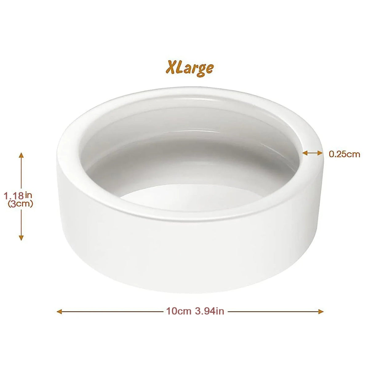 Reptile Food Bowl Feeding and Watering Bowl Anti - Escape Ceramic Feeding and Watering Bowl Anti - Escape Super Worm Feeder - Lily.sg Global Shopping