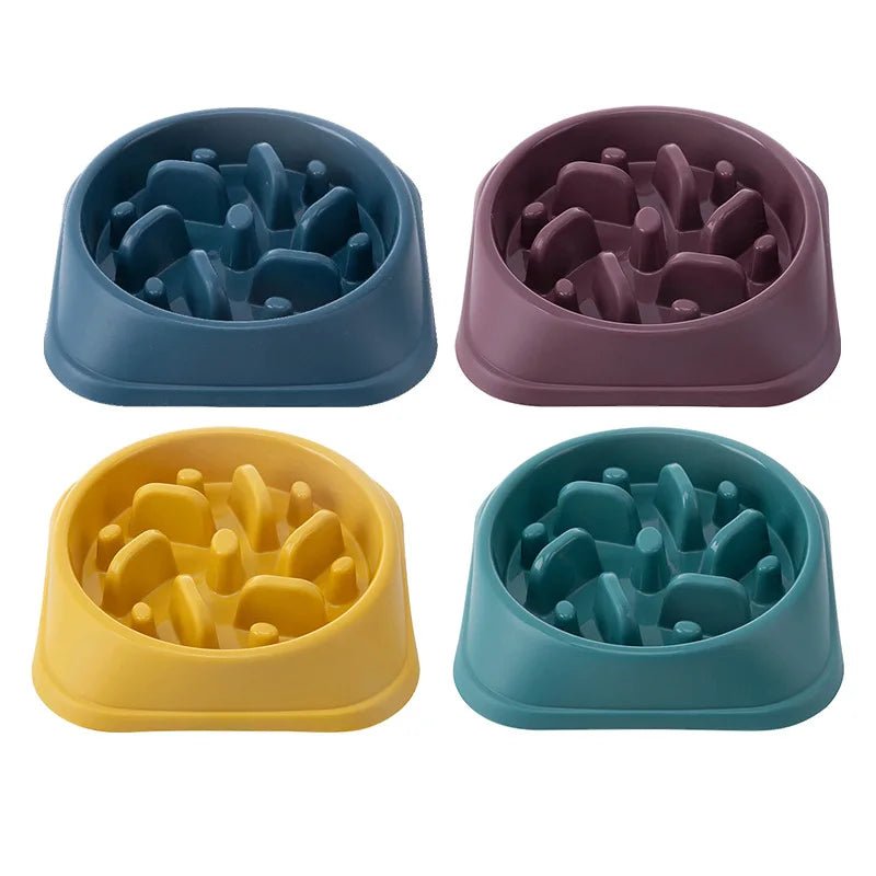 Slow Feeder Dog Bowl Anti Choking Watering & Feeding Supplies Puzzle Feeder Bowl Non - slip Slow Eat Bowl for Dogs Large Small - Lily.sg Global Shopping