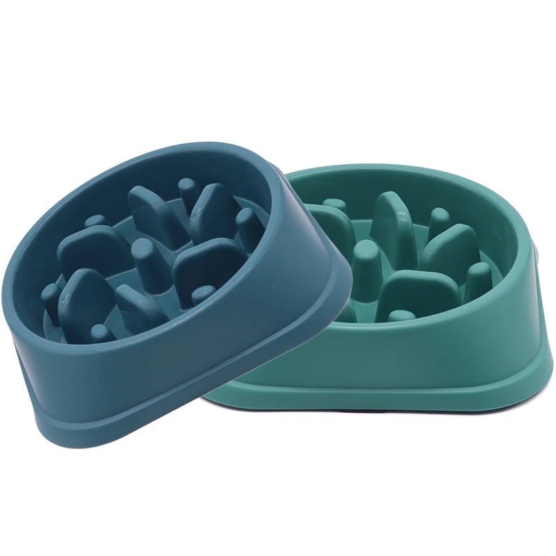 Slow Feeder Dog Bowl Anti Choking Watering & Feeding Supplies Puzzle Feeder Bowl Non - slip Slow Eat Bowl for Dogs Large Small - Lily.sg Global Shopping