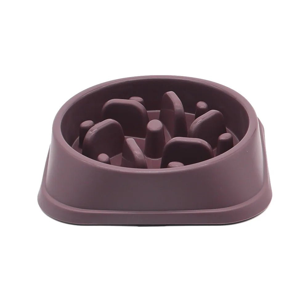 Slow Feeder Dog Bowl Anti Choking Watering & Feeding Supplies Puzzle Feeder Bowl Non - slip Slow Eat Bowl for Dogs Large Small - Lily.sg Global Shopping