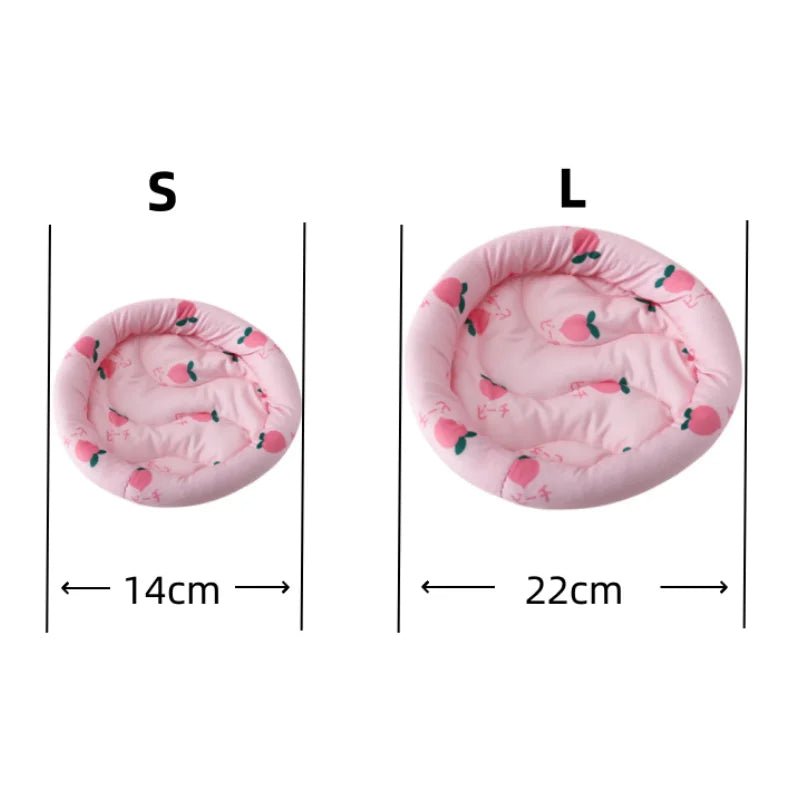 Small Animal Bed Cushion Mat, Hamster Nest, Squirrel, Hedgehog, Rabbit, Warm, Soft, Plush, Guinea Pig, House, Small Pet Nest Mat - Lily.sg Global Shopping