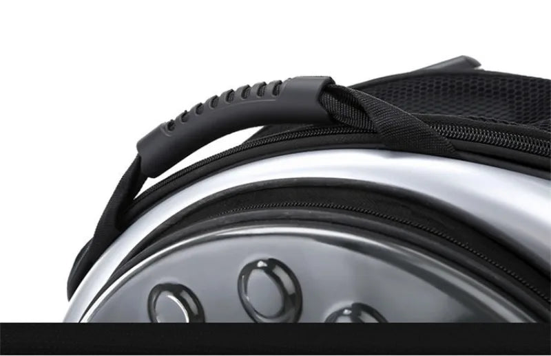 Small Pet Trolley Clear Shoulder Cat Bag Pack Breathable Crate for Journey Outside Portable Pet Products Supplies Carriers - Lily.sg Global Shopping