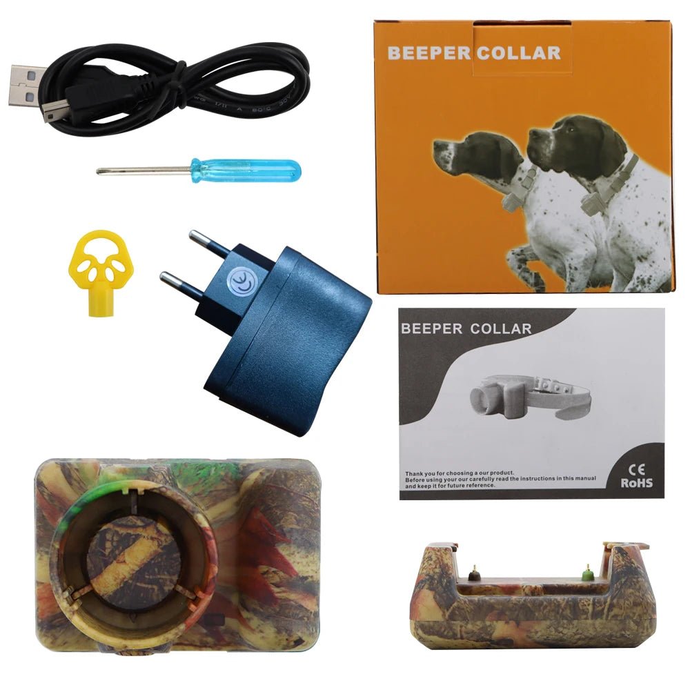 Sound Localization Collar For Hunting Dogs Beeper Dog Training Collar Waterproof Beeper Collars For Sports Training - Lily.sg Global Shopping