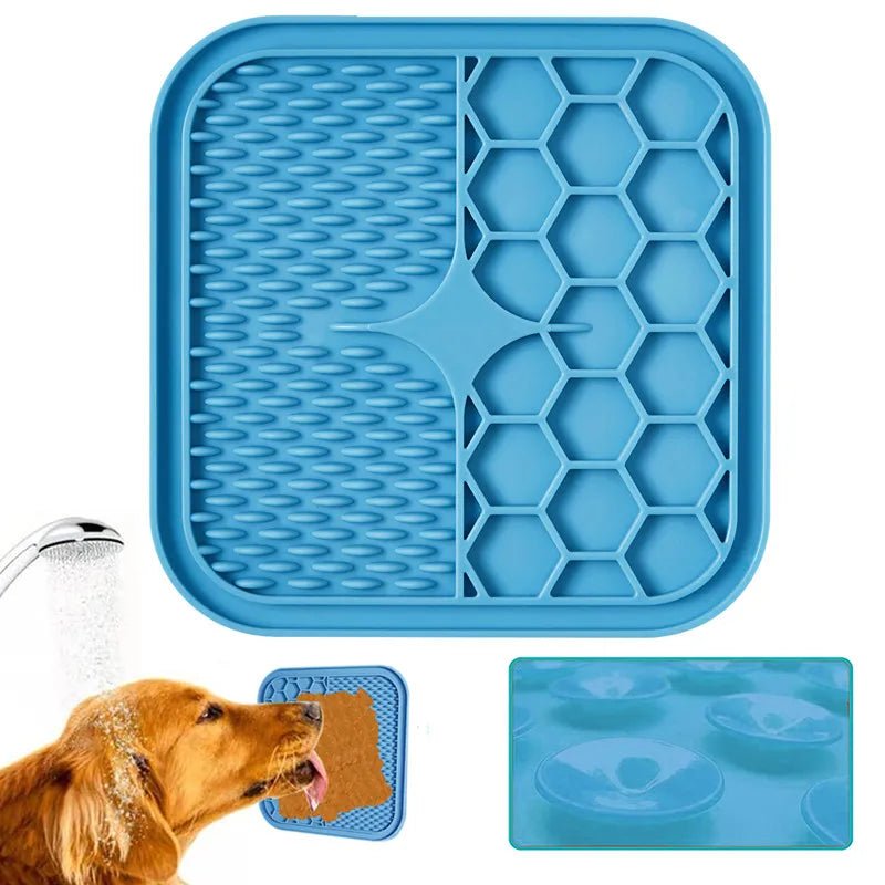 Suitable for pets weighing less than 3 kilograms Mat Cats Slow Food Bowls Suction Cup Feeding Food Silicone Lick，product small - Lily.sg Global Shopping