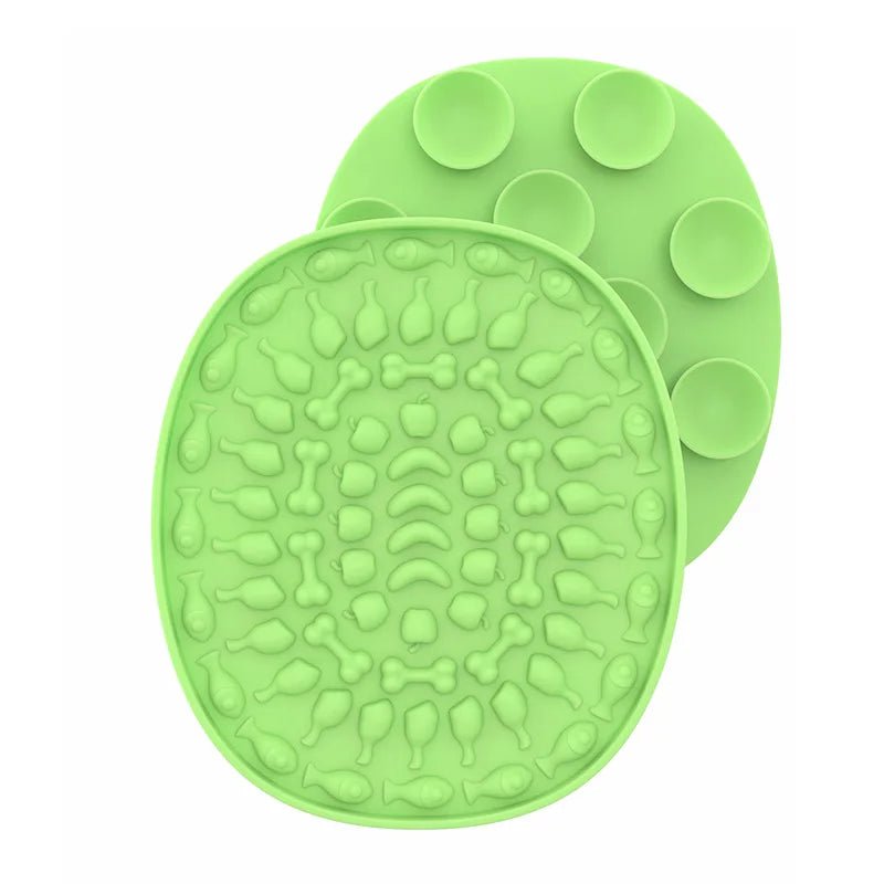 Suitable for pets weighing less than 3 kilograms Mat Cats Slow Food Bowls Suction Cup Feeding Food Silicone Lick，product small - Lily.sg Global Shopping