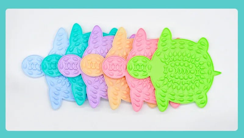 Suitable for pets weighing less than 3 kilograms Mat Cats Slow Food Bowls Suction Cup Feeding Food Silicone Lick，product small - Lily.sg Global Shopping