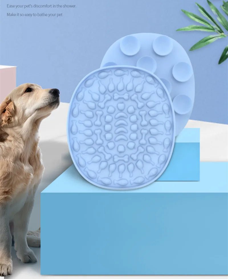 Suitable for pets weighing less than 3 kilograms Mat Cats Slow Food Bowls Suction Cup Feeding Food Silicone Lick，product small - Lily.sg Global Shopping