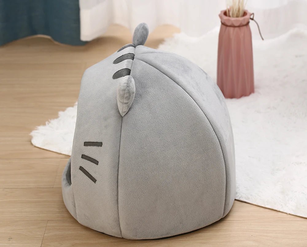 Super Cat Bed Warm Pet House Kitten Cave Cushion Cat House Warm Sleeping Dog Basket Tent Small Dog Mat Supplies Bed For Cats - Lily.sg Global Shopping