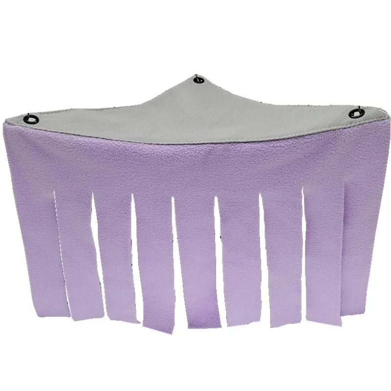 Tassel Strip Pet Tent Hideout Hideaway Guinea Pig Hamster Hedgehog Hammock Curtain Small Pets Hanging Bed Corner Nest Mat House - Lily.sg Global Shopping