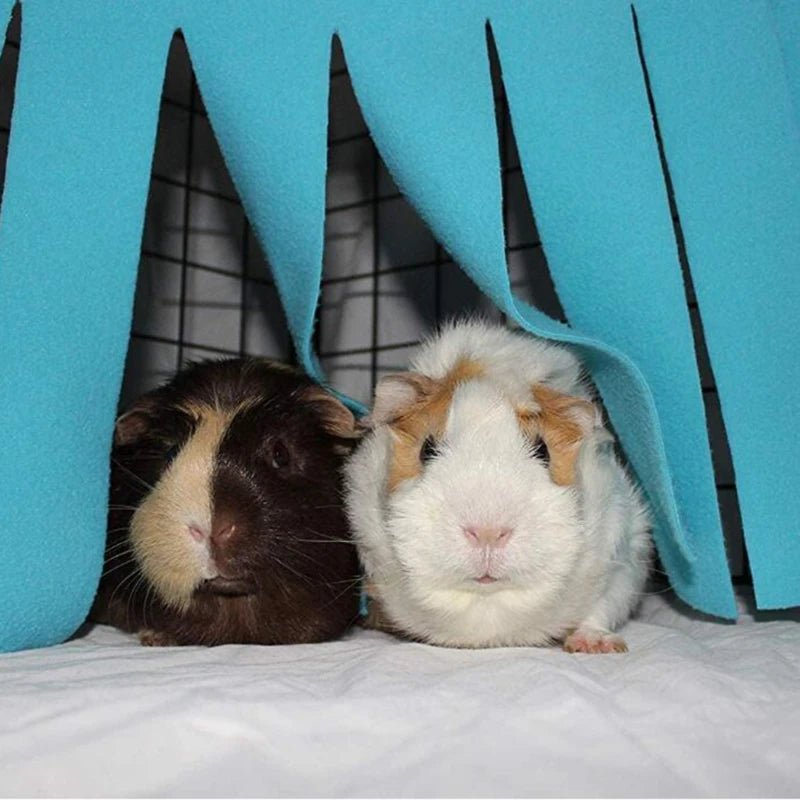 Tassel Strip Pet Tent Hideout Hideaway Guinea Pig Hamster Hedgehog Hammock Curtain Small Pets Hanging Bed Corner Nest Mat House - Lily.sg Global Shopping