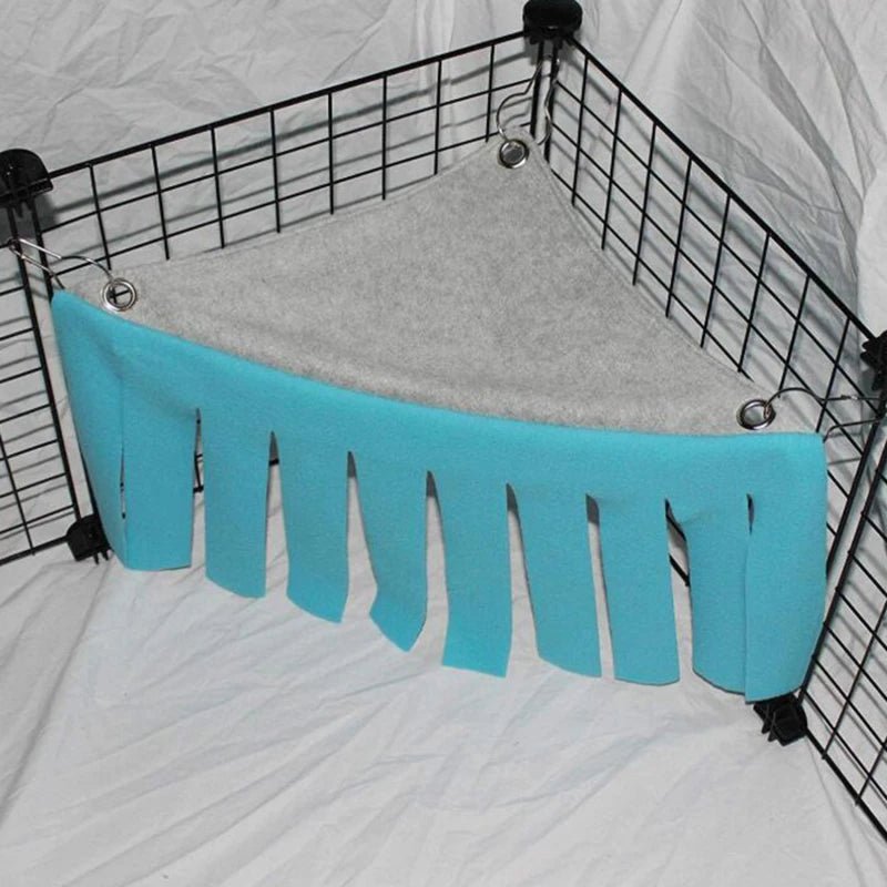 Tassel Strip Pet Tent Hideout Hideaway Guinea Pig Hamster Hedgehog Hammock Curtain Small Pets Hanging Bed Corner Nest Mat House - Lily.sg Global Shopping