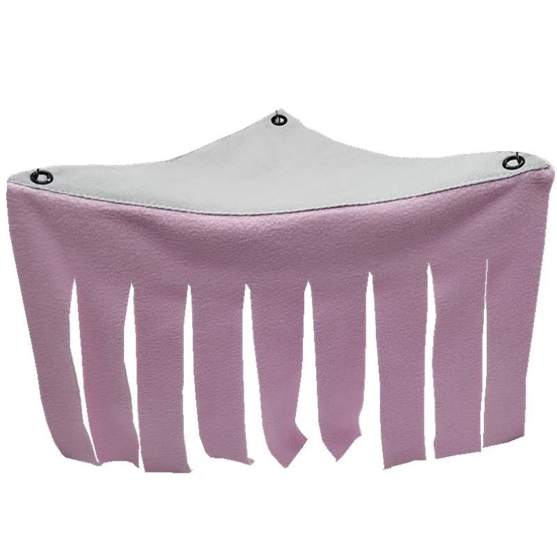Tassel Strip Pet Tent Hideout Hideaway Guinea Pig Hamster Hedgehog Hammock Curtain Small Pets Hanging Bed Corner Nest Mat House - Lily.sg Global Shopping