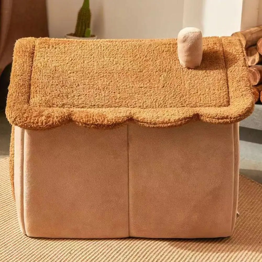 Thickened Pet Warm House Cat And Dog House Winter Warm Universal For All Seasons Detachable And Washable Cute New Comfortable - Lily.sg Global Shopping
