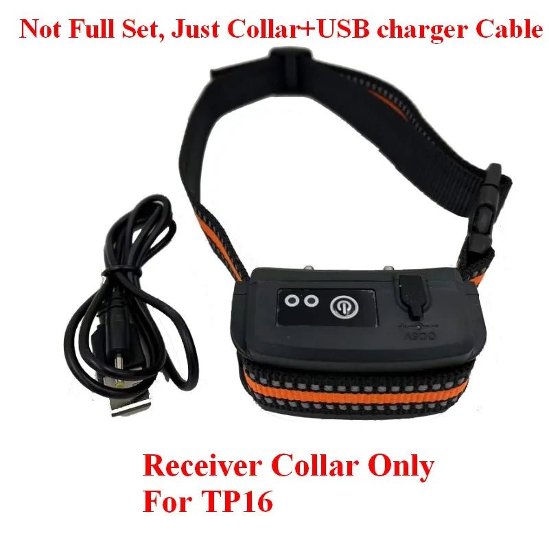 TP16 Pet Dog Electric Fence, Rechargeable Waterproof, 6 Level, Dog Wired Fence Containment, Pet Training Collar, Anti Run Away - Lily.sg Global Shopping