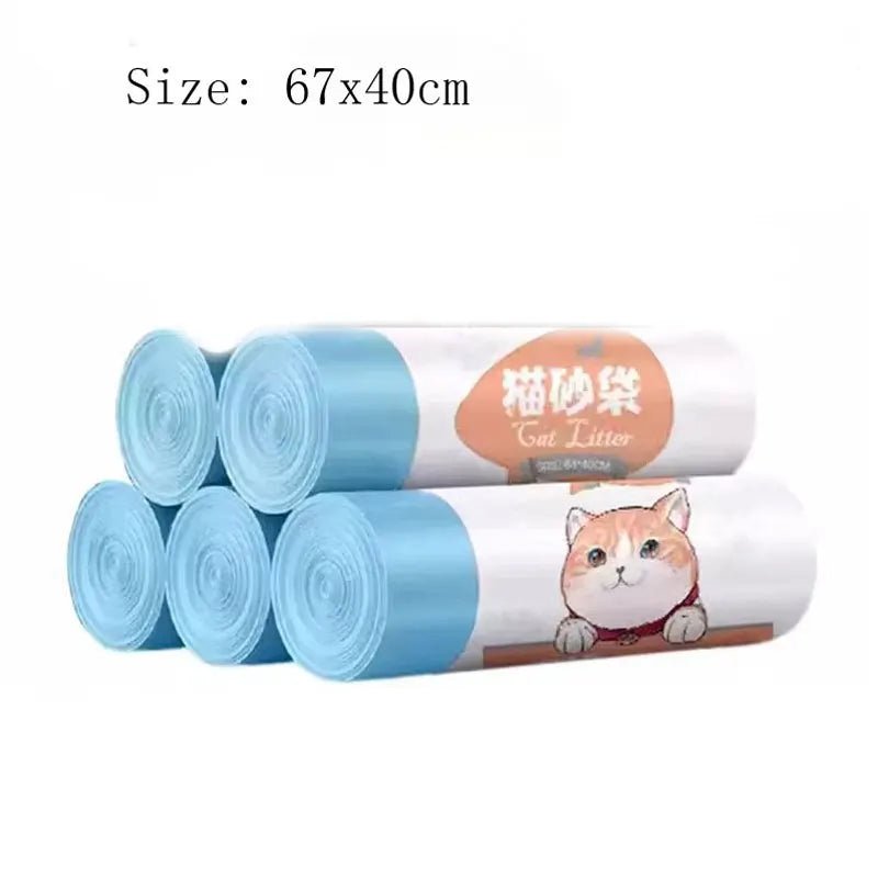 Use for Neakasa/CatLink Smart Cat Litter Box Garbage Bag Drawstring Thickened Cat Collection Storage Poop Bags Pet Supplies - Lily.sg Global Shopping