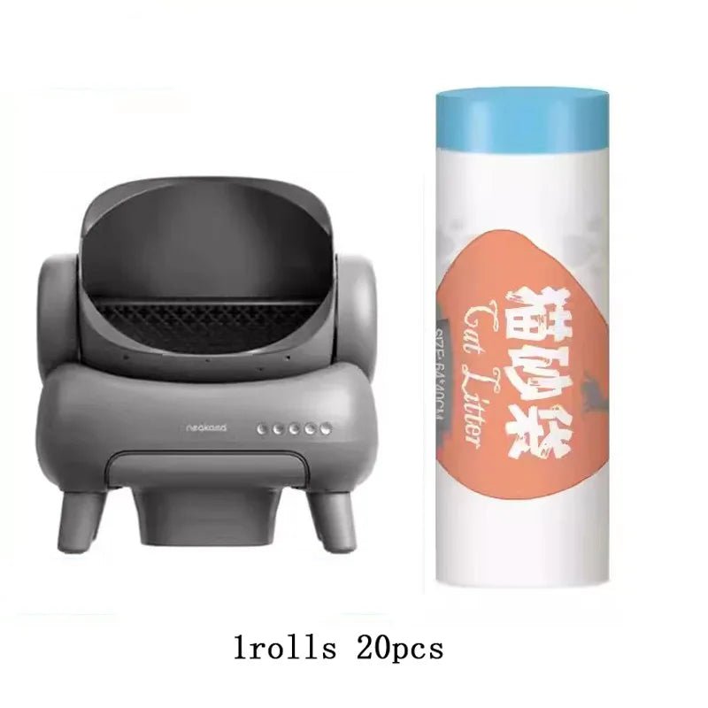 Use for Neakasa/CatLink Smart Cat Litter Box Garbage Bag Drawstring Thickened Cat Collection Storage Poop Bags Pet Supplies - Lily.sg Global Shopping