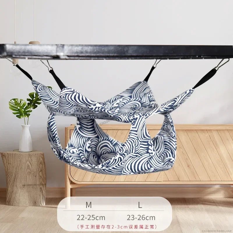 Warm Plush Hamster Hammock Small Animal Double - layer Thicken Sleeping Bag Nest Pets Rat Squirrel Hanging Cage House - Lily.sg Global Shopping