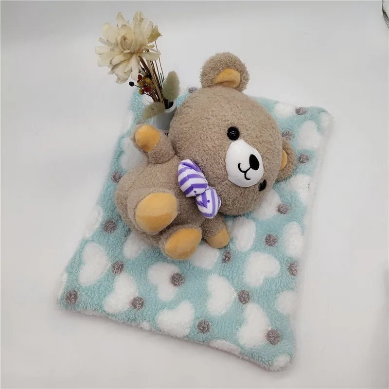 Winter Warm Small Guinea Pig Hamster Bed House House Nest Hamster Accessories Squirrel Hedgehog Rabbit Chinchilla Bed Mat - Lily.sg Global Shopping